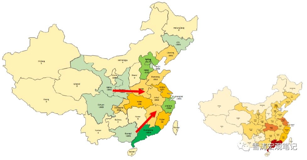 重磅!中国产业大迁移全景图