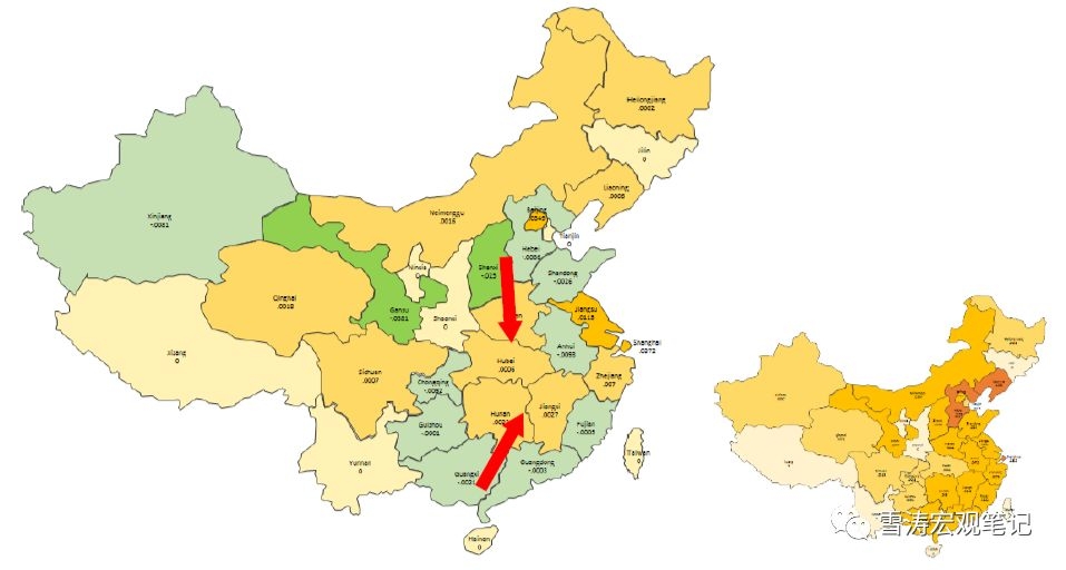 重磅!中国产业大迁移全景图