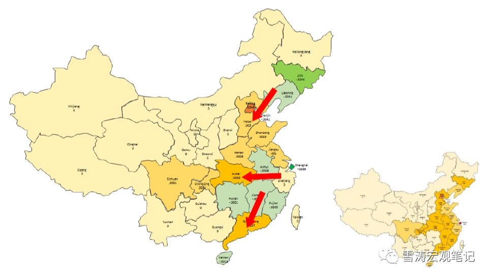 重磅!中国产业大迁移全景图
