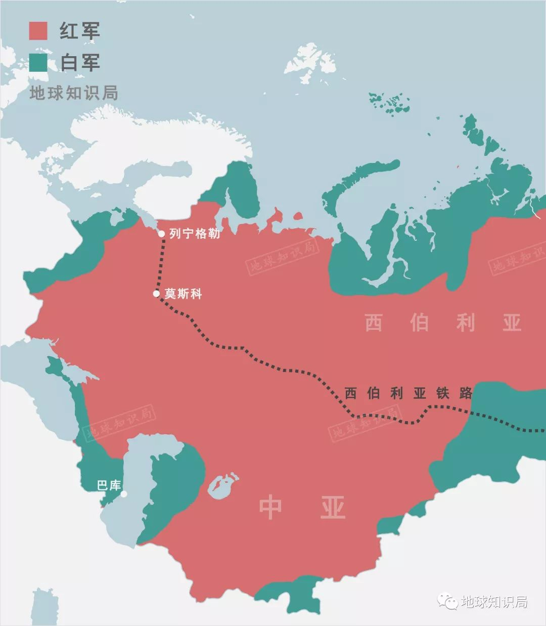 是白军的重要势力范围在十月革命后的残酷内战中对于新生的苏联来说