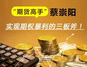 “期权高手”蔡崇阳：实现期权暴利的三板斧！